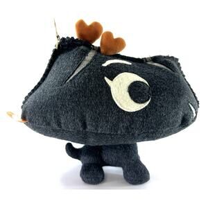 Diamond Head Dog Plush 111-Hawaii Project Clarence Lee Design 11” Black Felt Toy